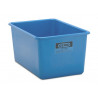 Contenedor GRP rectangular 400 litros modelo estándar azul
